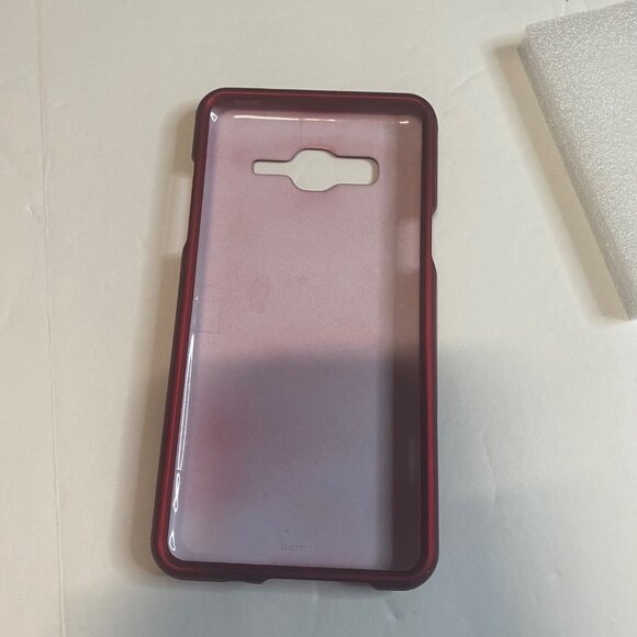 Insten Red Hard Snap-on Rubberized Matte Case Cover for Samsung Galaxy On5 - Picture 8 of 9